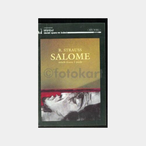 1995 Salome İstanbul Opera ve Balesi Oyun Programı