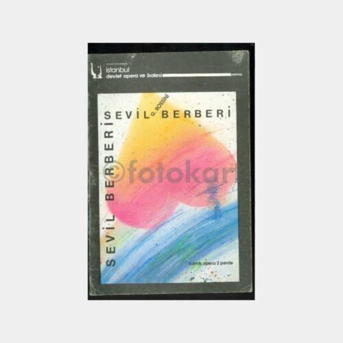 1989 Sevil Berberi İstanbul Opera ve Balesi Programı
