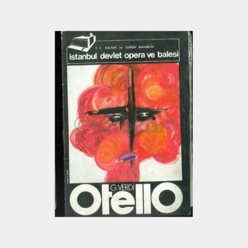 1988 Otello İstanbul Opera ve Balesi Oyun Programı