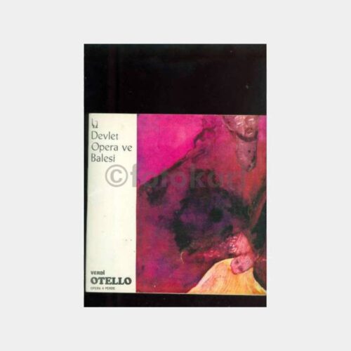 1969 Otello Devlet Opera ve Balesi Oyun Programı