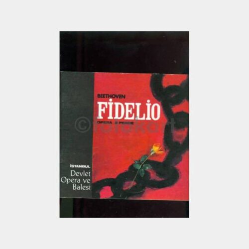 1970 Fidelio İstanbul Opera ve Balesi Oyun Programı