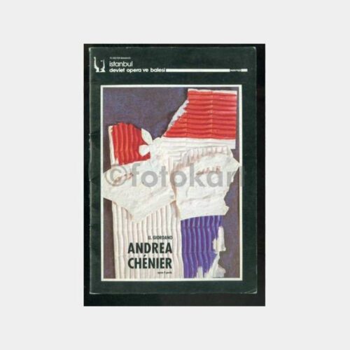 1992-93 Andrea Chenier İstanbul Operası Programı