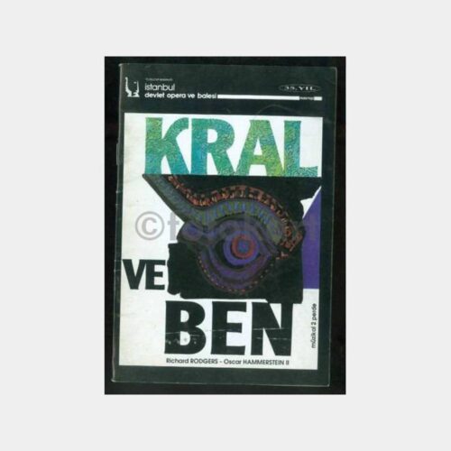 1992-93 Kral ve Ben İstanbul Operası Programı