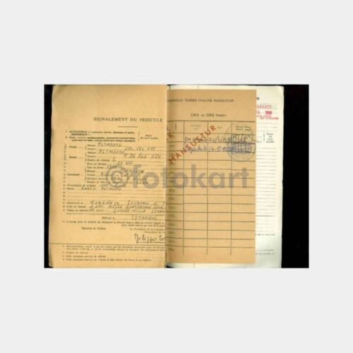 1959 Turing Otomobil Yurtdışı Karnesi - Görsel 2