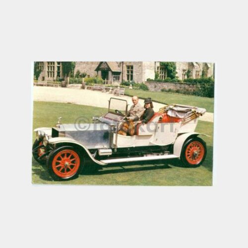 1909 Rolls Royce Klasik Otomobil Kartpostal
