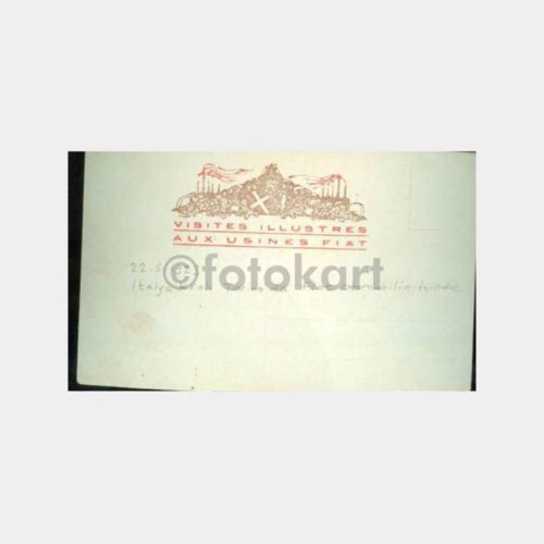 1923 Ford Otomobil İtalya Kralı Torino'da Kartpostal - Görsel 2