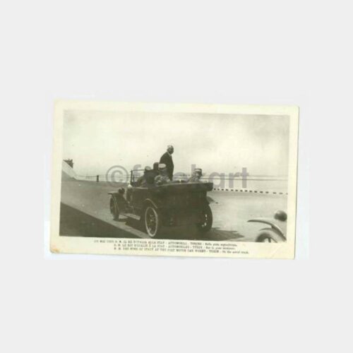 1923 Ford Otomobil İtalya Kralı Torino'da Kartpostal