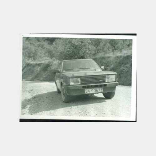1988 Tofaş Doğan Otomobil 2 Adet Fotoğraf