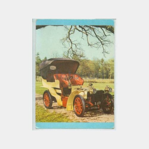 Eski Klasik Otomobil Konulu Kartpostal