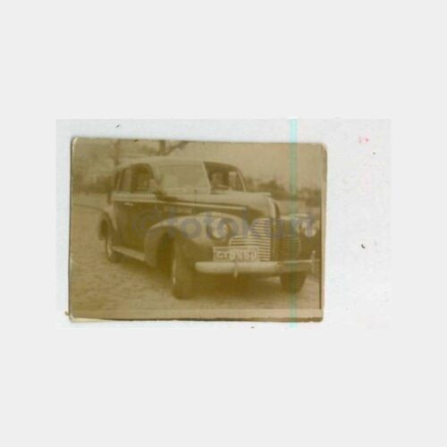 1940 Damalı Taksi Otomobil Görünüş Fotoğraf