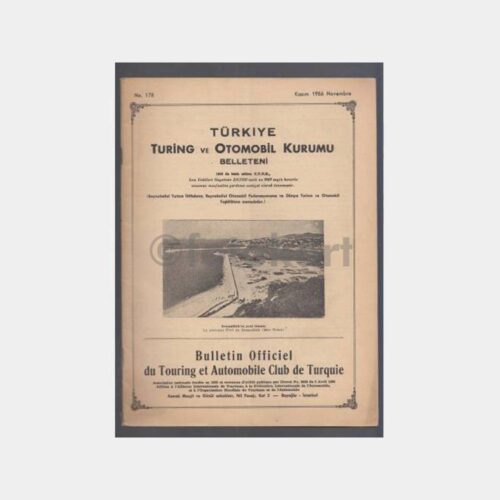 1956 Turing Otomobil Kurumu Belleteni (Zonguldak) Kasım Sayısı