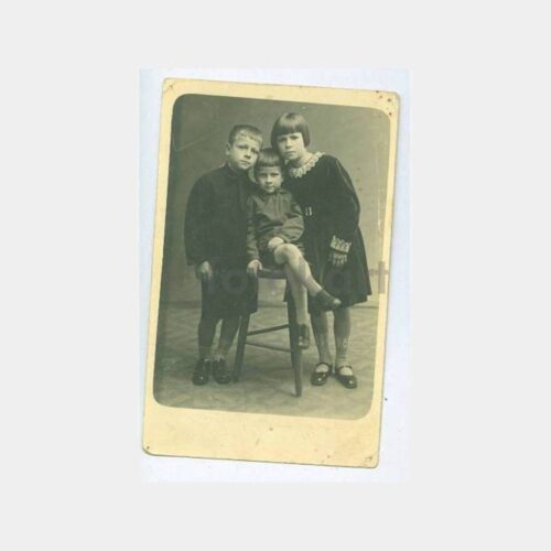 1930 Samsun Foto Terakki Çocuklar Fotoğraf