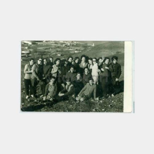 1960 Samsun Kız Öğretmen Okulu Grubu Fotoğraf