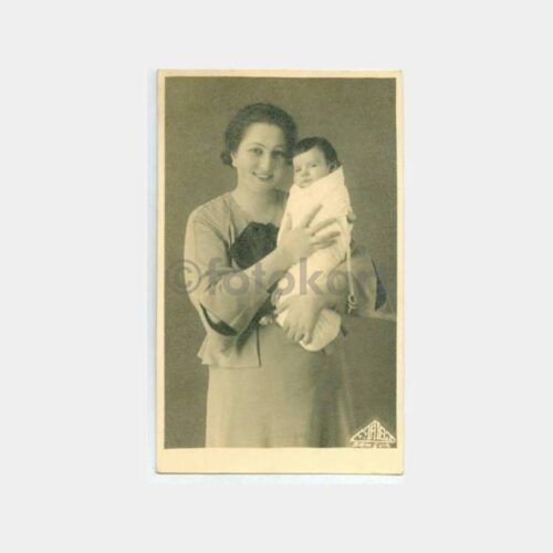 1930 Samsun Foto Talat Anne Çocuk Fotoğraf