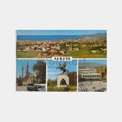 1971 Samsun 4 Görünüş Kartpostal