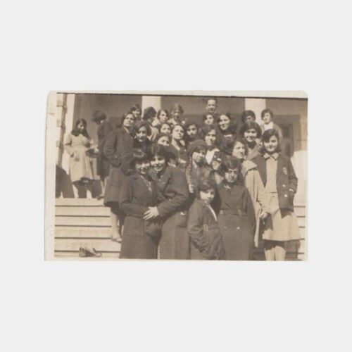 1931 Samsun Okul Grubu Genç Kızlar Fotoğraf