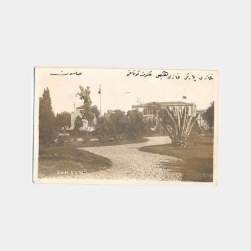1934 Samsun Atatürk Heykeli Fotokart
