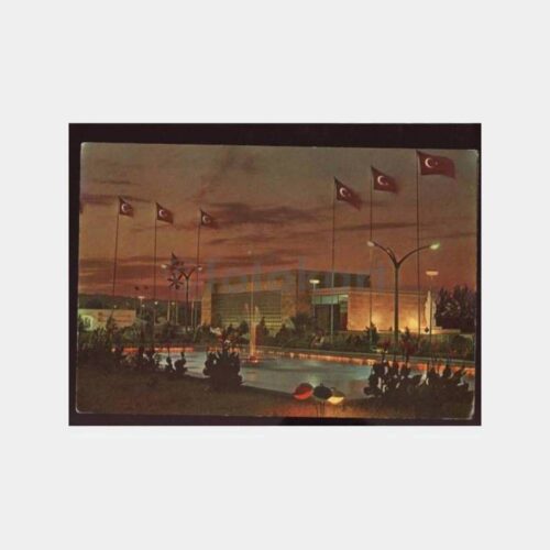 Samsun Fuarı Gece Görünüşü Kartpostal