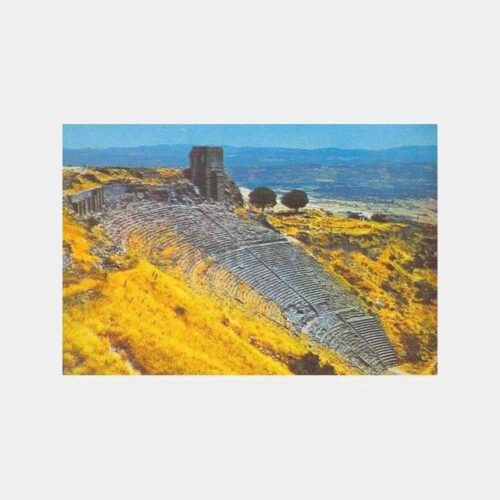 İzmir Bergama Akropol Tiyatrosu Kartpostal