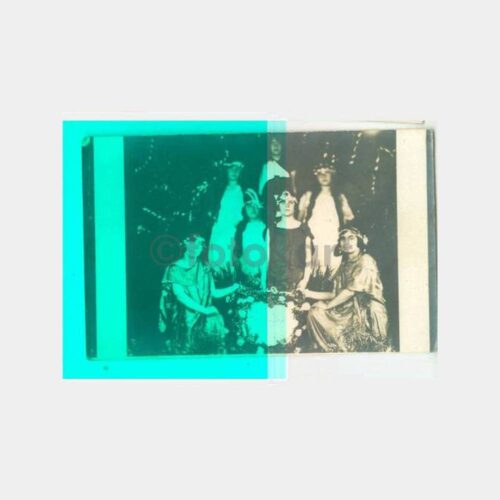 1929 Tiyatro Okul Grubu 2 Adet Fotoğraf