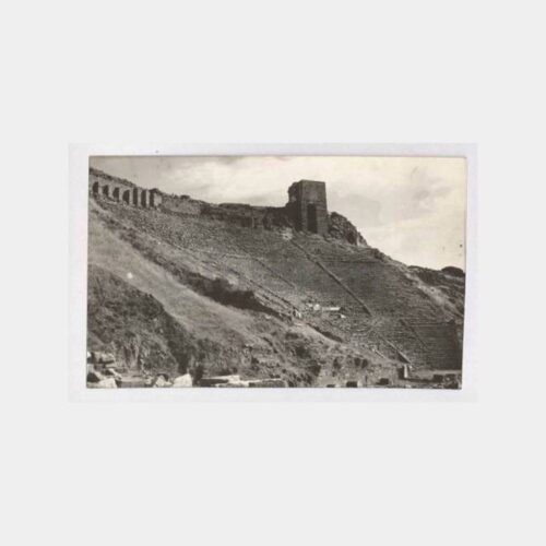 Bergama Akropol Tiyatrosu Görünüşü Kartpostal