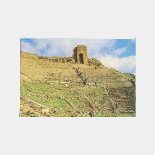 Bergama Akropol Tiyatro Görünüş Kartpostal