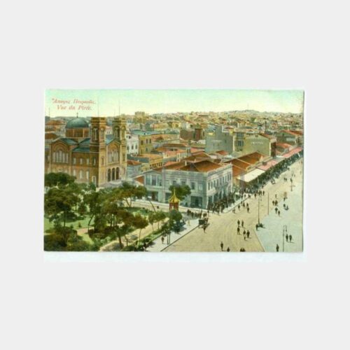 1915 Yunanistan Atina Pire Kartpostal