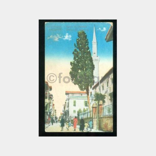 1918 Yunanistan Selanik Görünüş Kartpostal