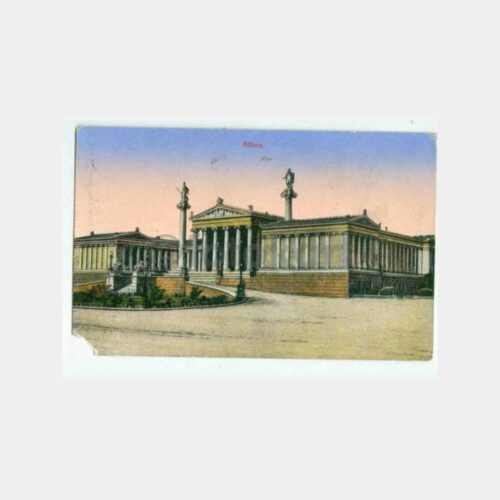 1900 Yunanistan Atina Kartpostal