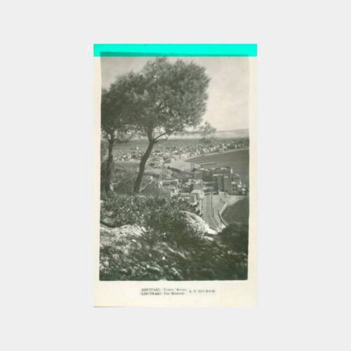 1950 Yunanistan Loutraki Görünüş Kartpostal