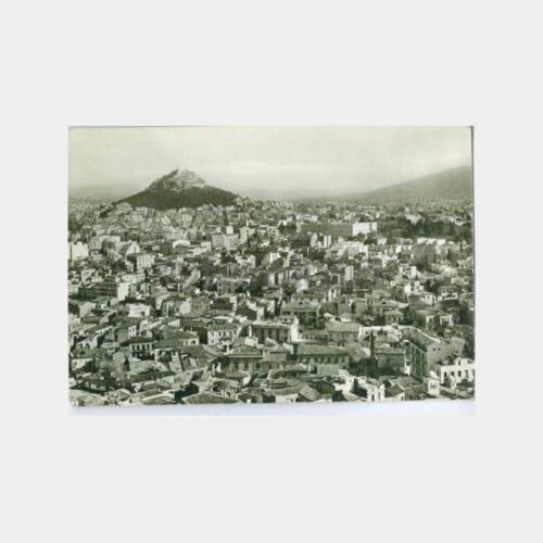 Yunanistan Atina Şehirden Görünüş Kartpostal