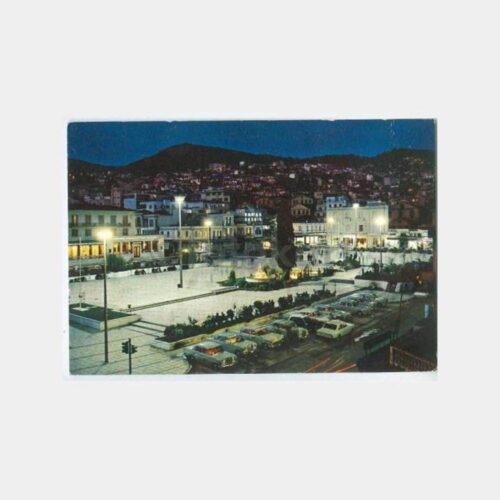 1974 Yunanistan Kavala Görünüş Kartpostal