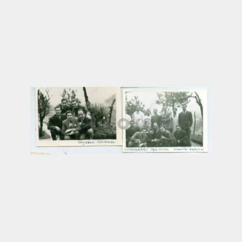 1947 Zonguldak Gezisi Konulu 2 Adet Fotoğraf