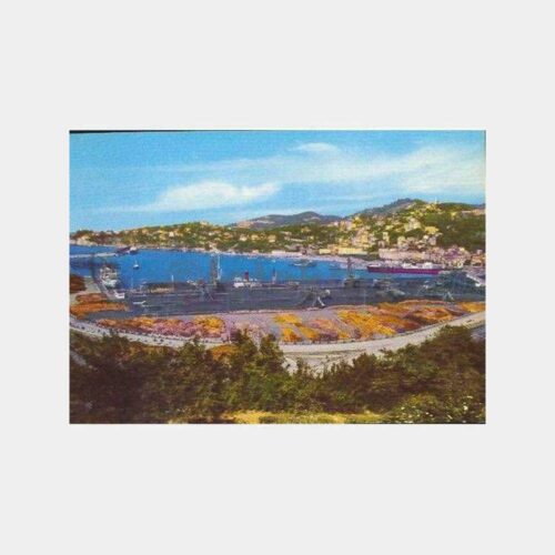 Zonguldak Liman ve Şehirden Görünüş Kartpostal