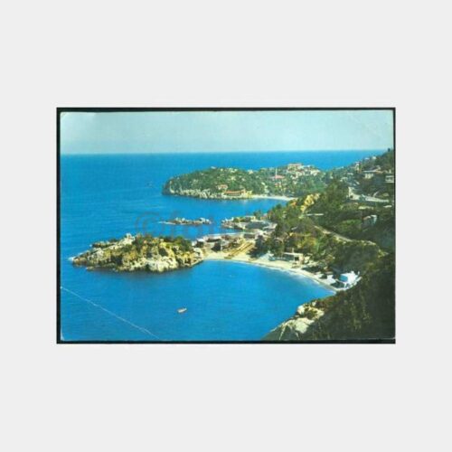 1970 Zonguldak Kapuz Plajları Görünüş Kartpostal