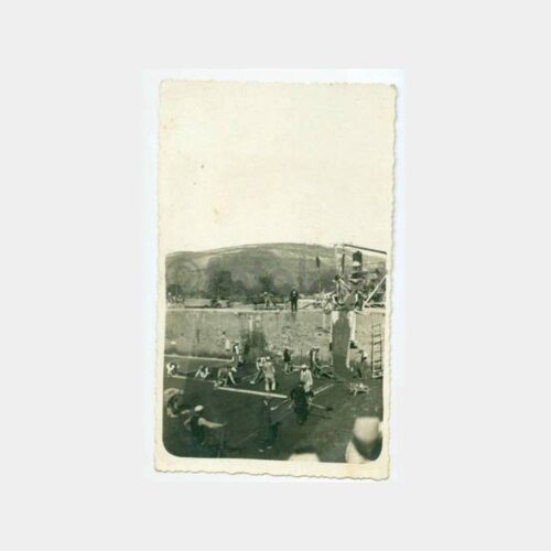 1940 Zonguldak Temel İnşaat Fotoğraf