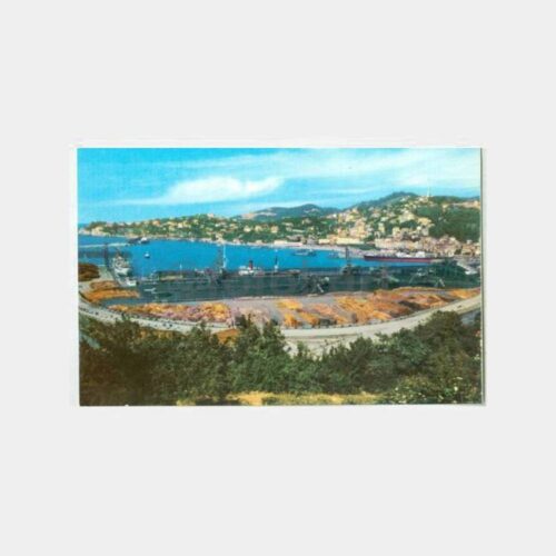 1967 Zonguldak Limanı Görünüş Kartpostal