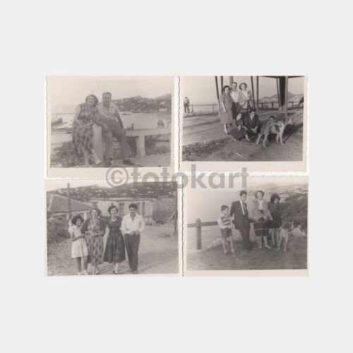 1948 Zonguldak Gezisi Konulu 8 Adet Fotoğraf