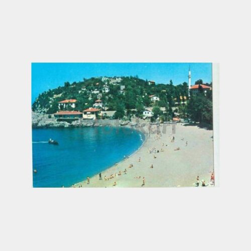 1972 Zonguldak Kapuz Görünüş Kartpostal