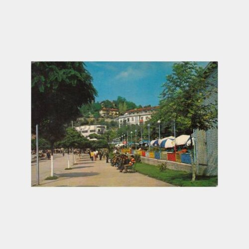 1975 Zonguldak Sahil Gazinosu Görünüş Kartpostal