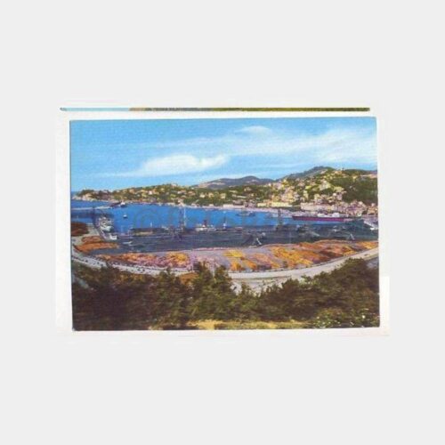 Zonguldak Liman ve Şehir Görünüş Kartpostal