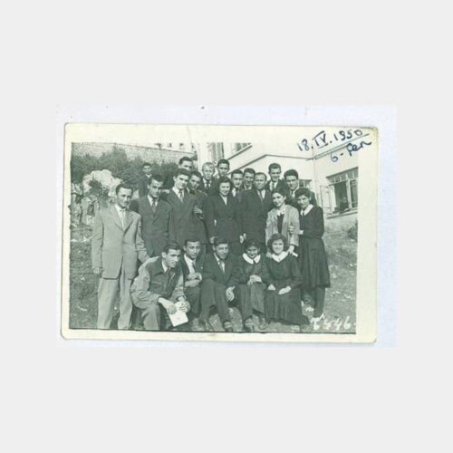 1948-1950 Zonguldak Çelikel Lise Grup Fotoğraf - Görsel 2