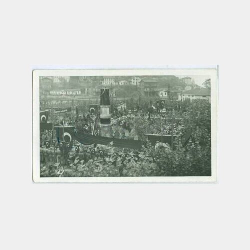 1930 Zonguldak Tören Görünüşü Fotoğraf