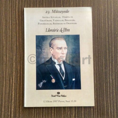 Librairie de Pera 1997 Müzayedesi Katalog