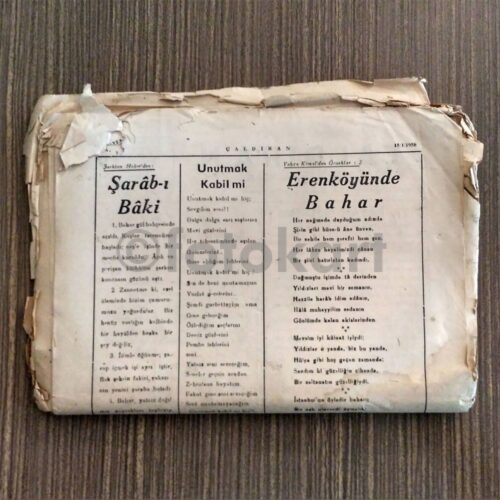 1956-58 Van Çaldıran Siyasi Gazetesi (52 Sayı Arşiv)