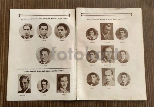 1934-35 İstiklal Lisesi (İstiklâl Postası) Yıllık - Görsel 2
