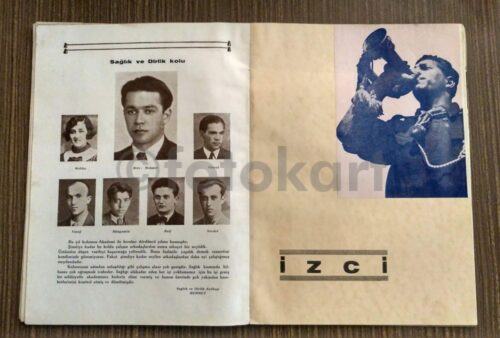 1934-35 İstiklal Lisesi (İstiklâl Postası) Yıllık - Görsel 3