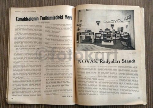 1952 İzmir Enternasyonel Fuarı Özel Sayı Dergi - Görsel 2