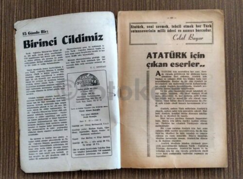 1959 Tarih Coğrafya Dünyası 10 Kasım Atatürk Özel Sayısı - Görsel 2