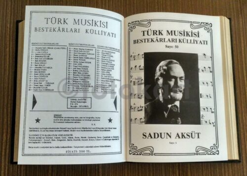 Türk Musikisi Bestekârları Külliyatı - Rahmi Kalaycıoğlu (3 Cilt) - Görsel 4